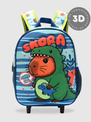 Mochila capibara dino