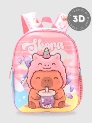 Mochila capibara unicornio